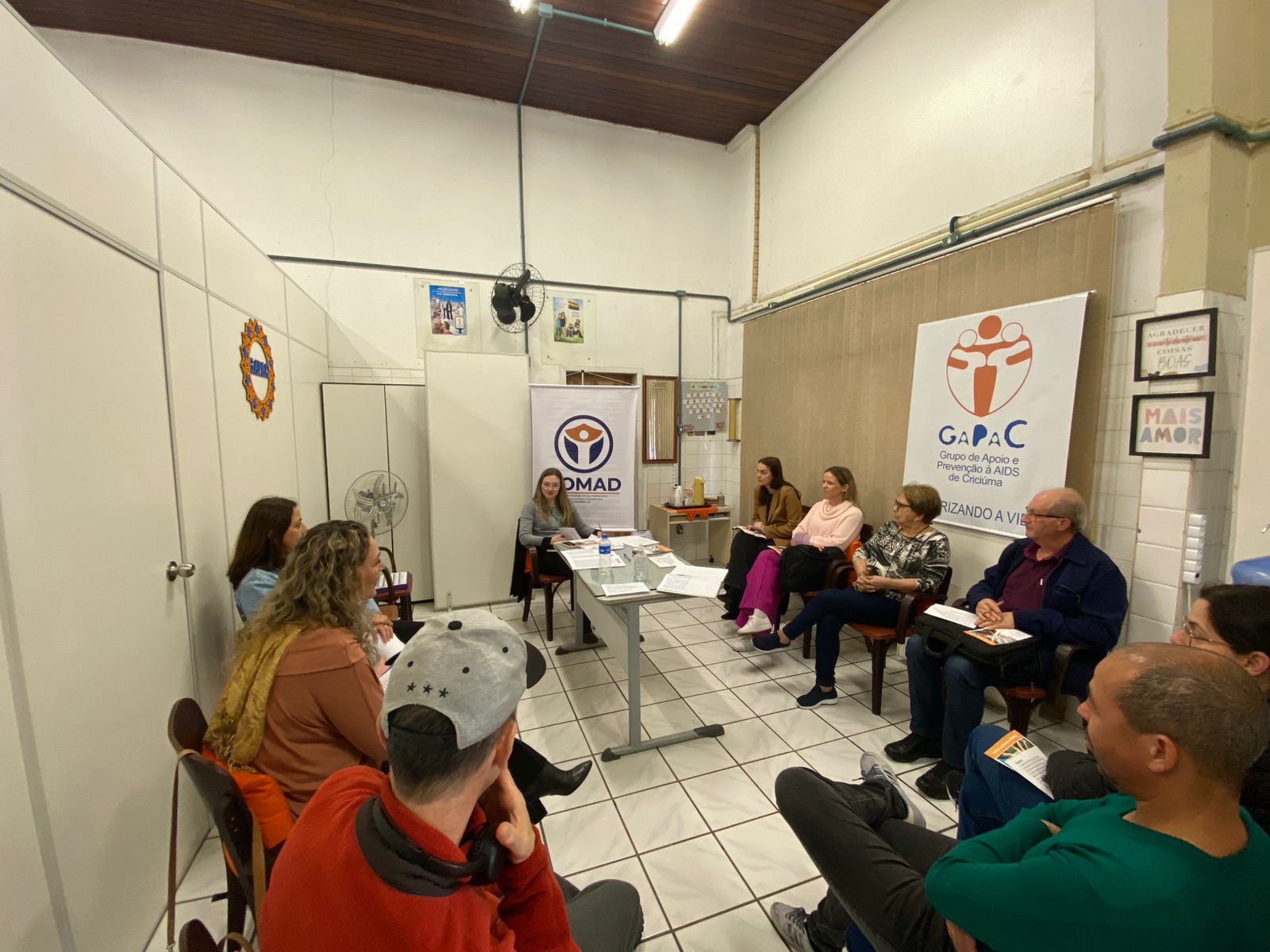 Reunião Ordinária no GAPAC