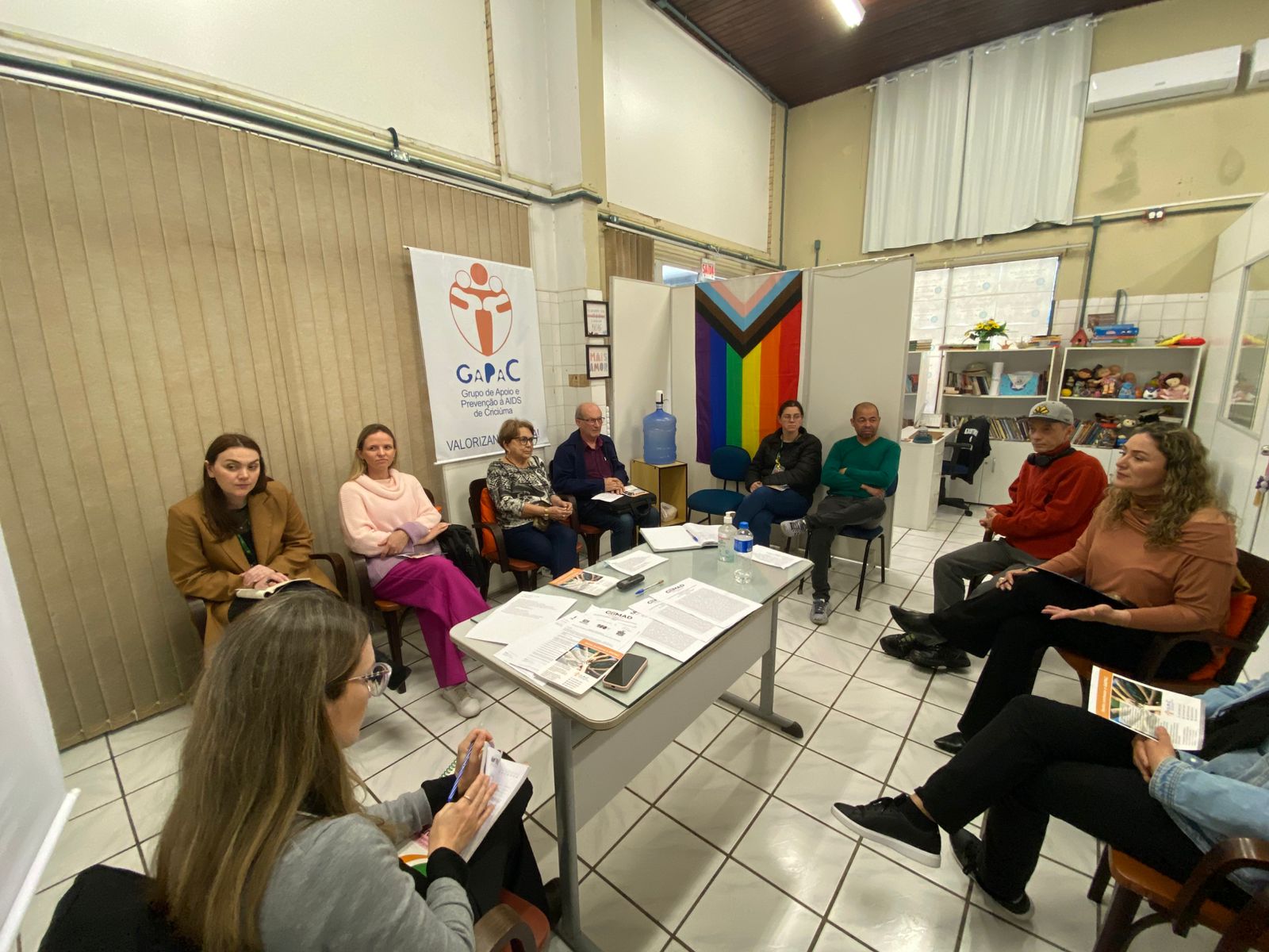 Reunião Ordinária no GAPAC